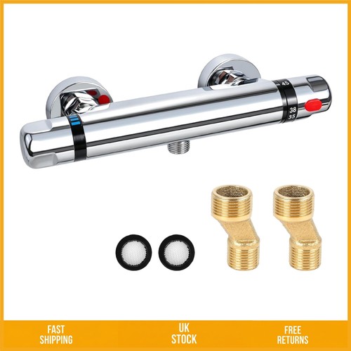 Thermostatic shower mixer bar - thermostatic,
