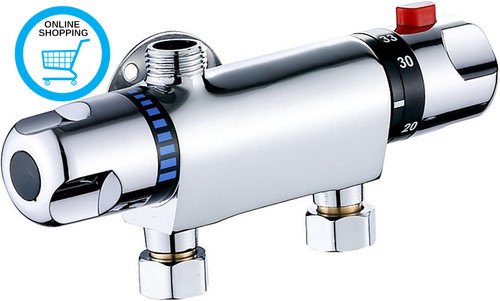 Thermostatic shower mixer tap - thermostatic,