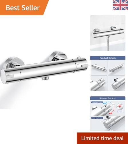 Thermostatic shower mixer - thermostatic,