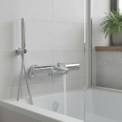 Thermostatic bath shower mixer - thermostatic,