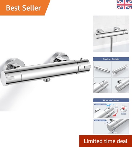 Wall mounted chrome shower - wall-mounted,