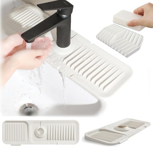 Kitchen silicone sink - sink, splash